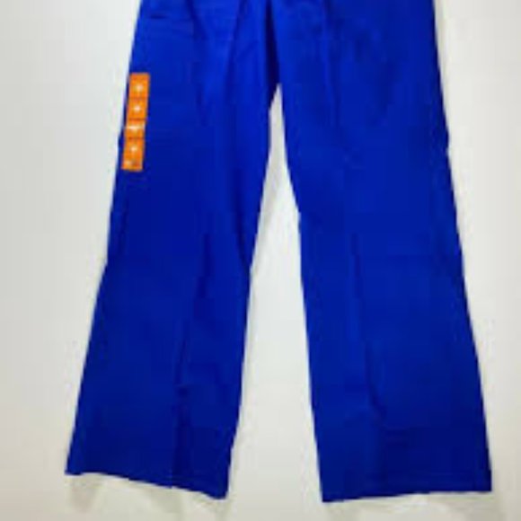 SCRUBSTAR WOMEN'S SIZE 3 X DRAWSTRING PANTS ELECTRIC BLUE MEDICAL DOCTOR NEW - Picture 7 of 15